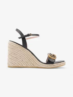 Platform Espadrille 95mm Black / Cord Leather EU 37 UK 4