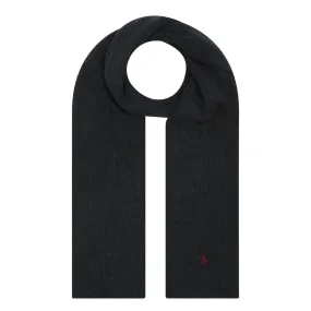 POLO RALPH LAUREN Signature Pony Scarf - Dark Granite