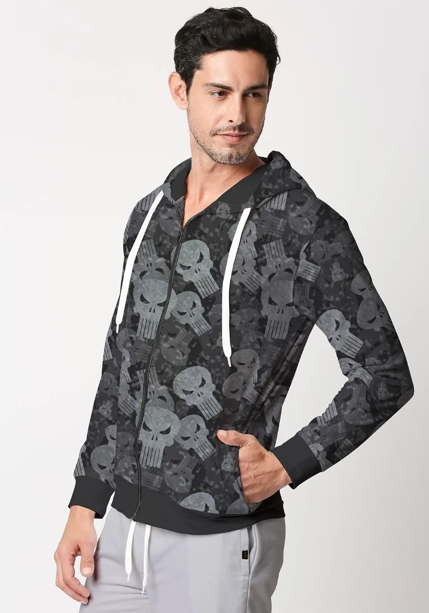 Punisher Zipper Hoodie