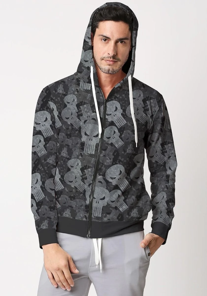 Punisher Zipper Hoodie