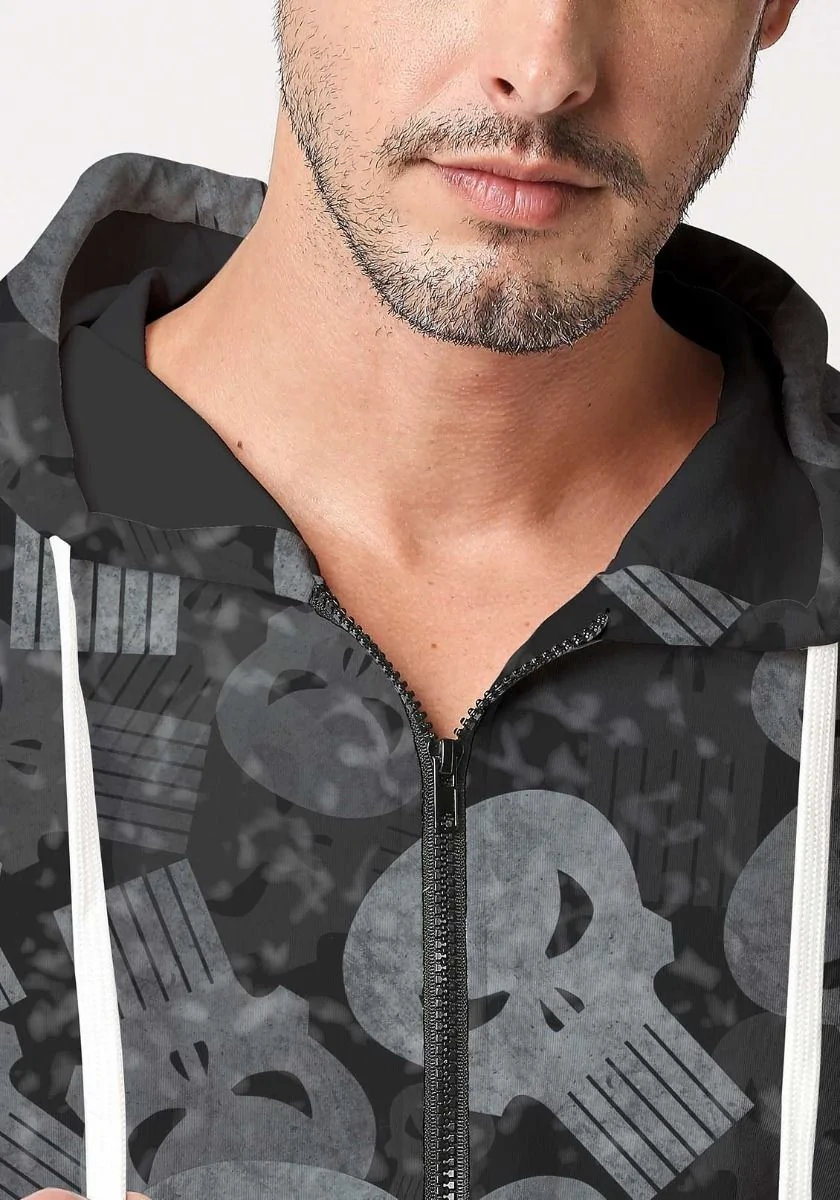 Punisher Zipper Hoodie