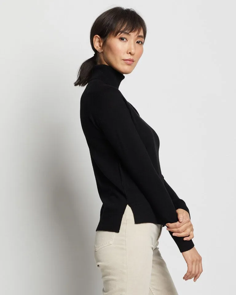 Raglan Merino Turtleneck