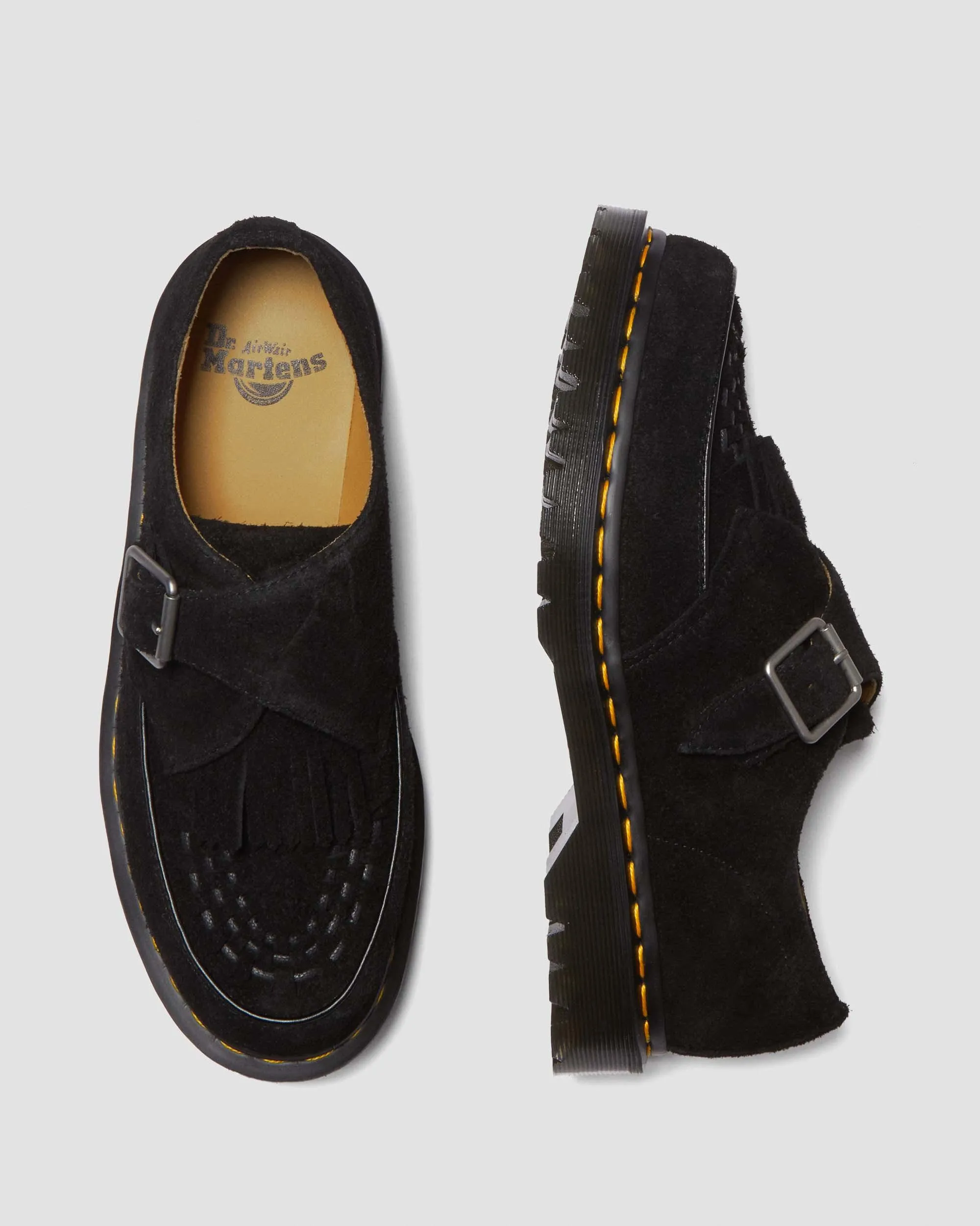 Ramsey Suede Kiltie Buckle Creepers