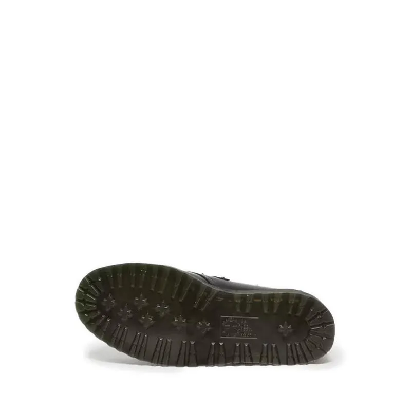 Ramsey Woven Smooth Leather Platform Creepers - Black