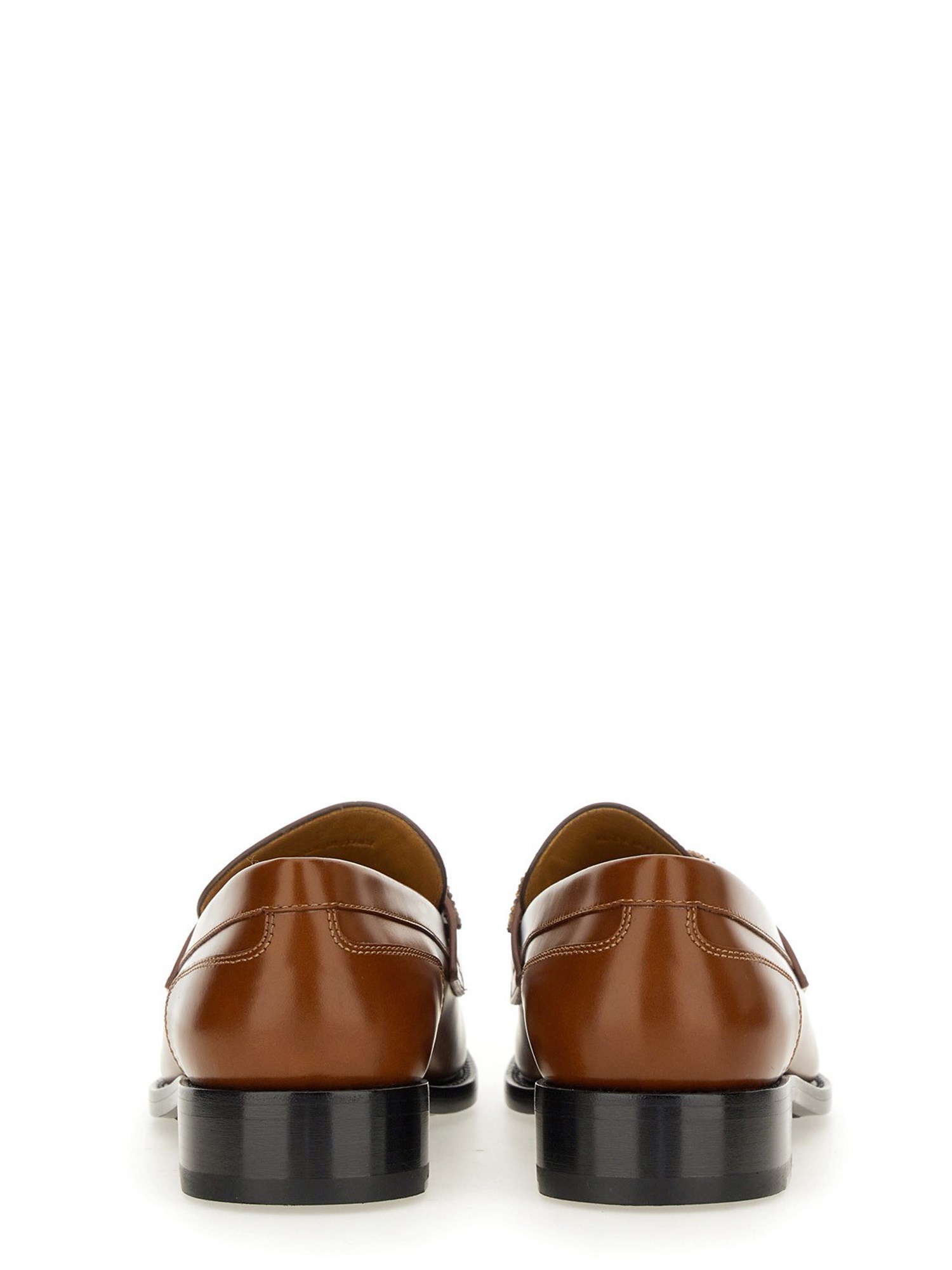 RENE CAOVILLA    LEATHER LOAFER