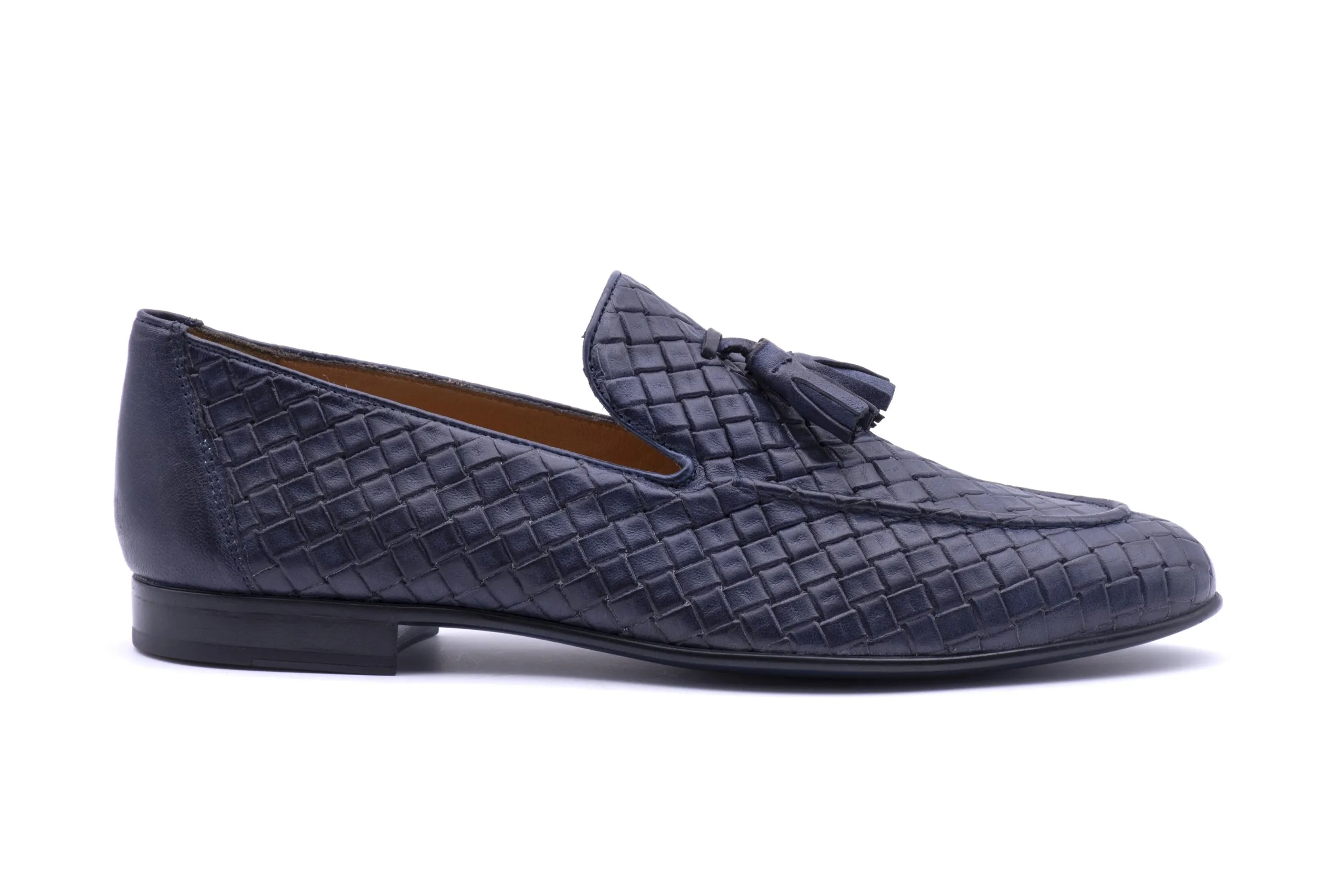 Rhombus loafer with tassels