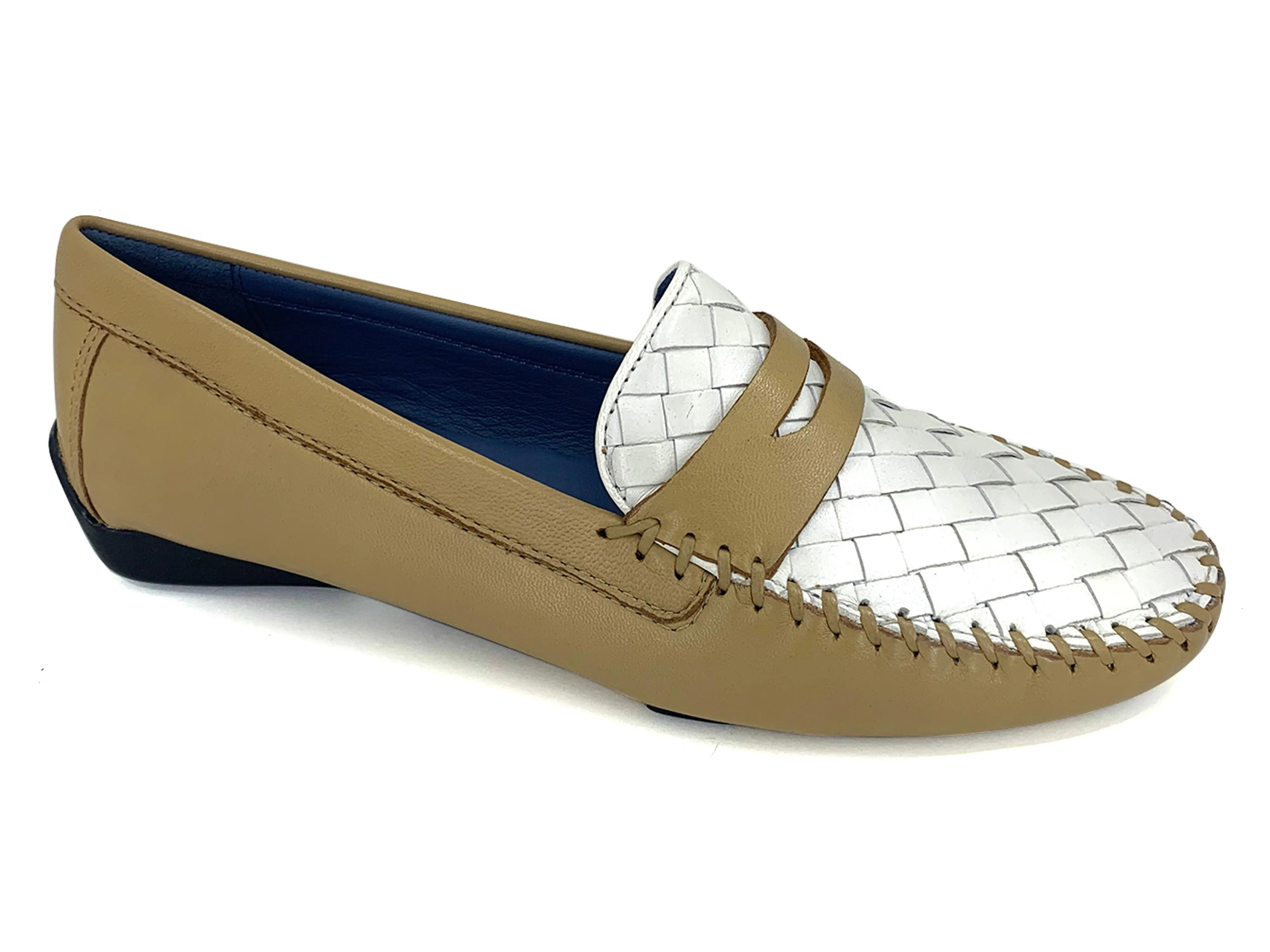 Robert Zur Petra Women's Loafer Shell White