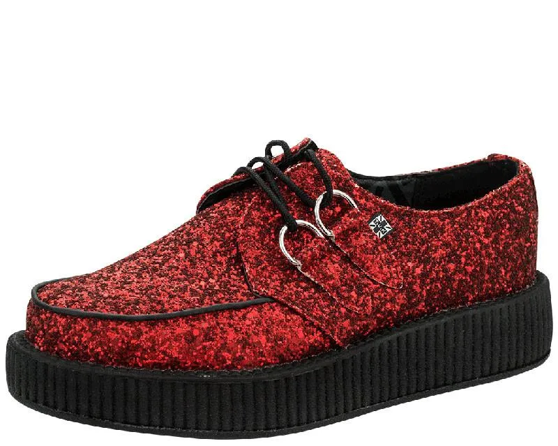 Ruby Red Glitter Creepers