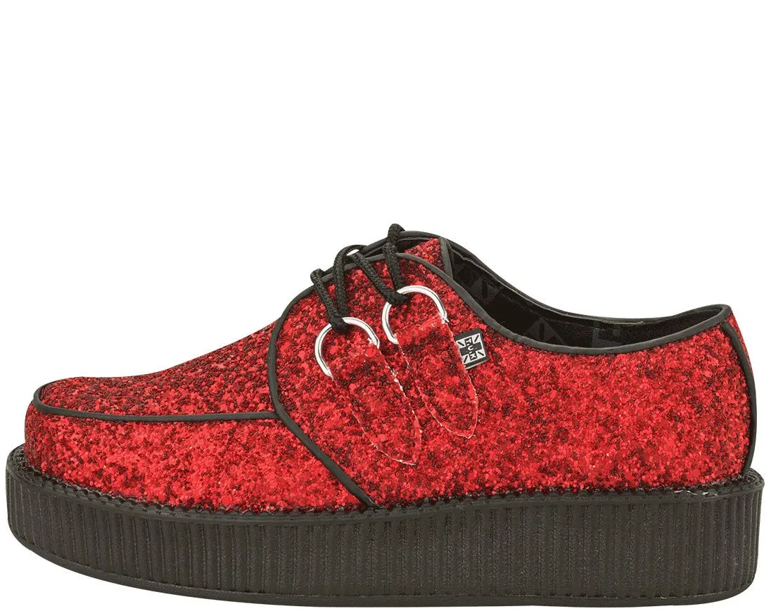 Ruby Red Glitter Creepers