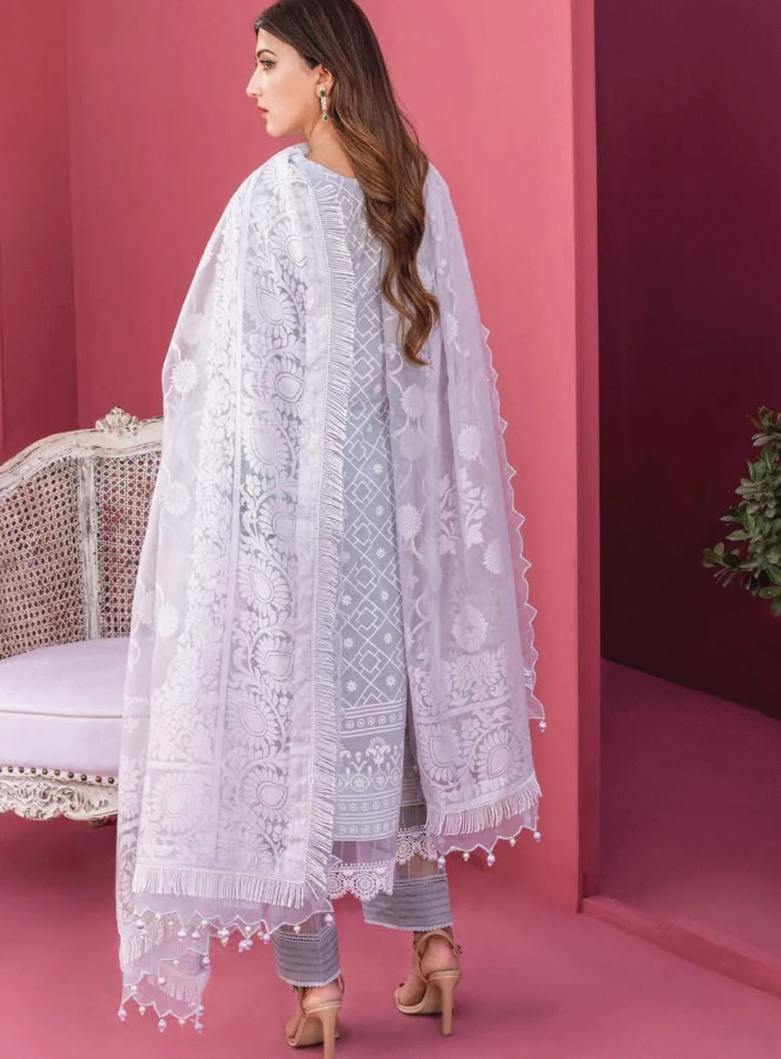 Rungkari By Mahiymaan Embroidered Lawn Unstitched 3 Piece Suit - AZ23RM A10