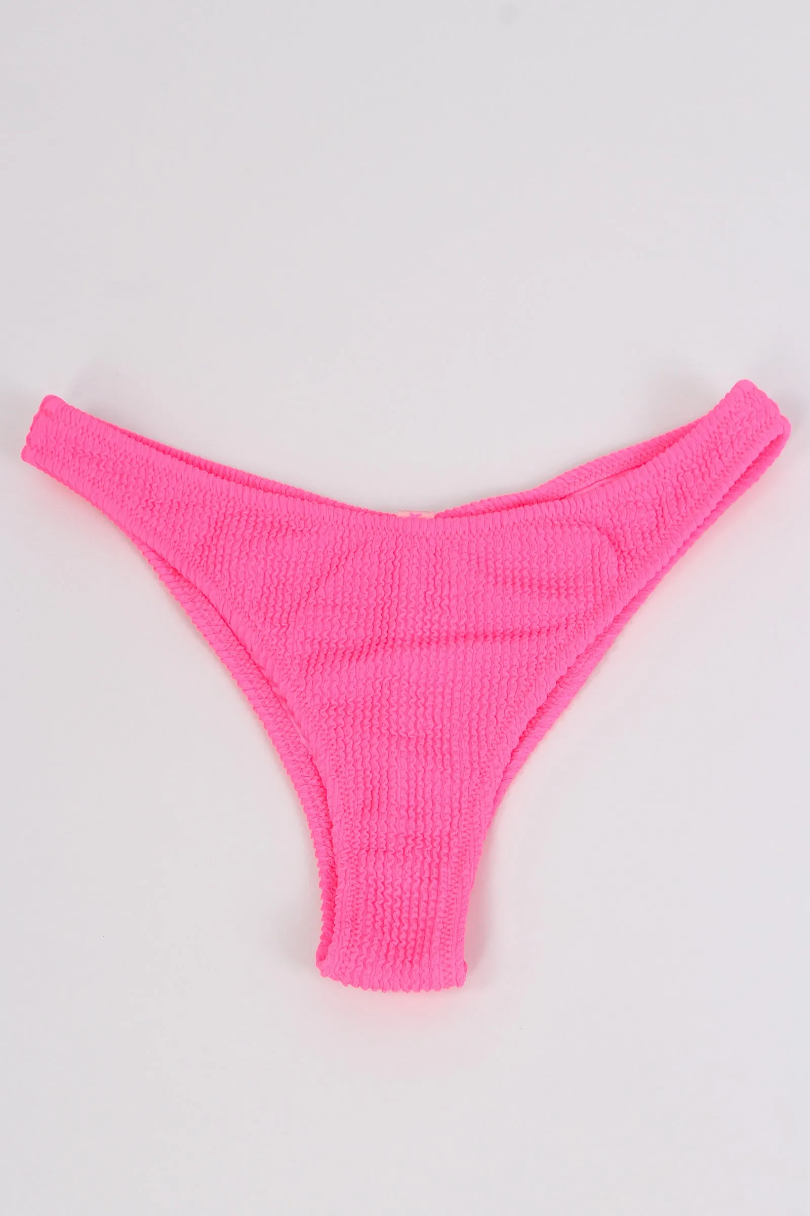 Slip Americano Costine Fisso Fluo Fucsia