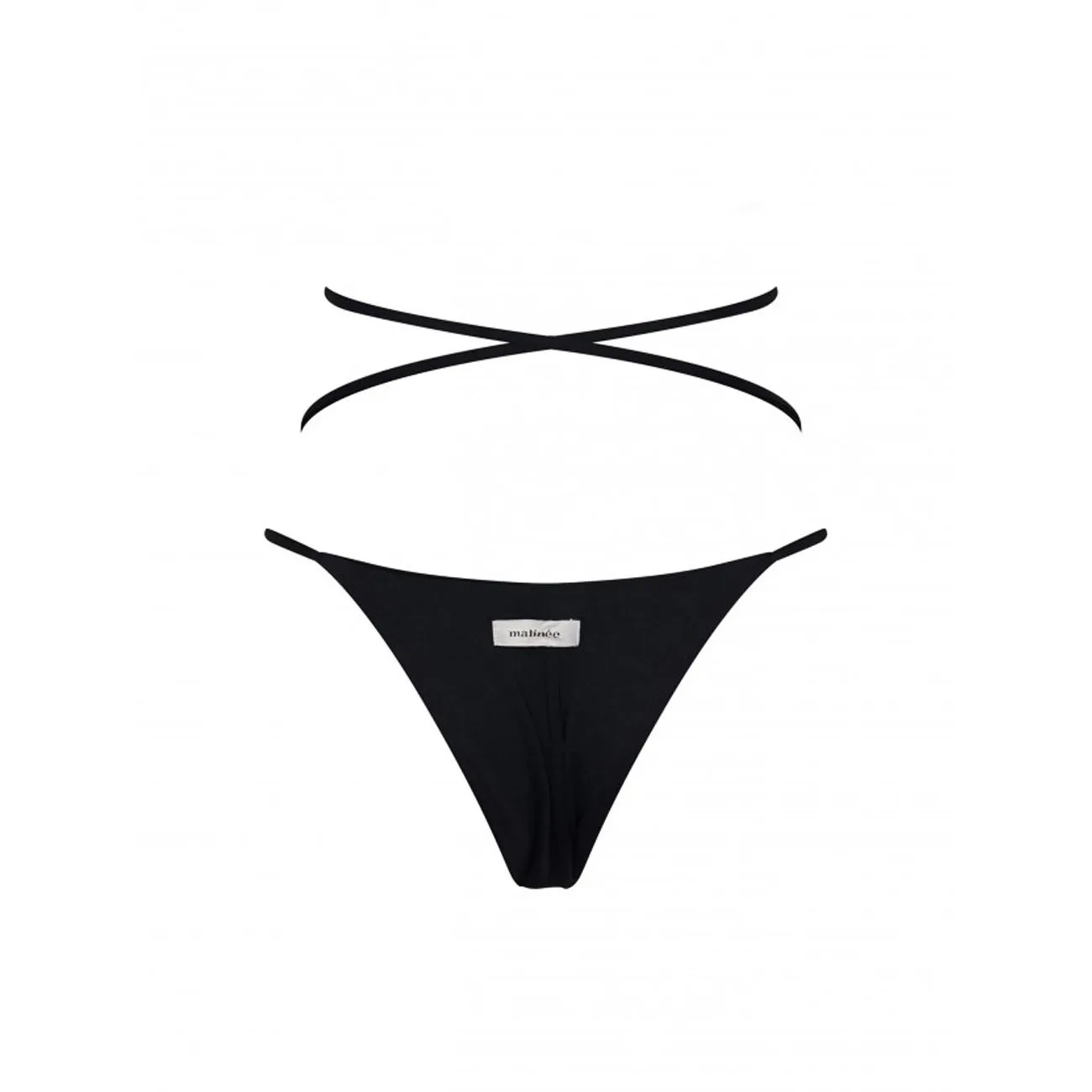 SLIP EMMA CON LACCI Donna Nero