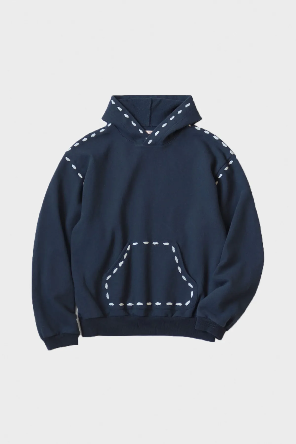 SWT Knit MARIONETTE Hoodie - Navy