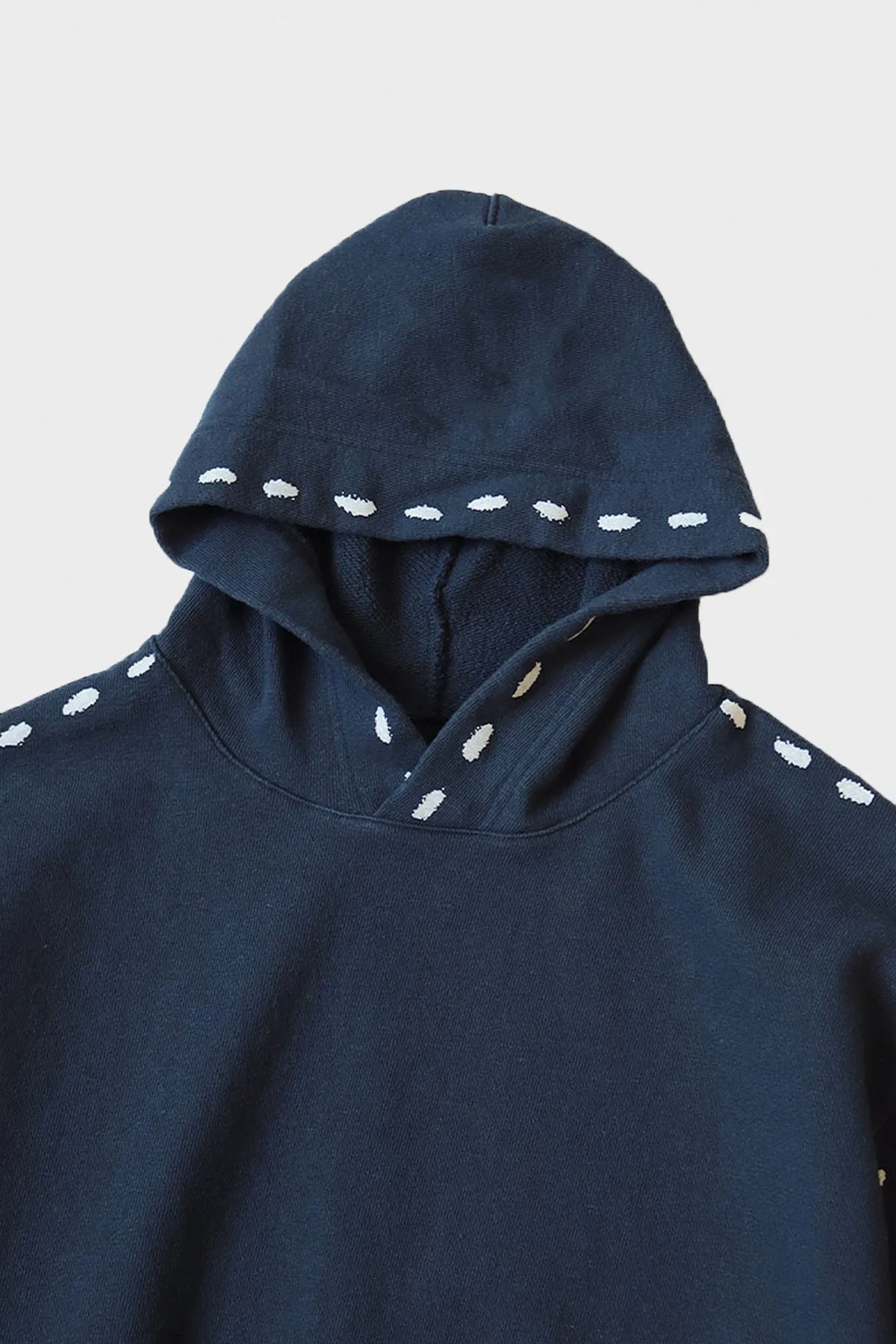 SWT Knit MARIONETTE Hoodie - Navy