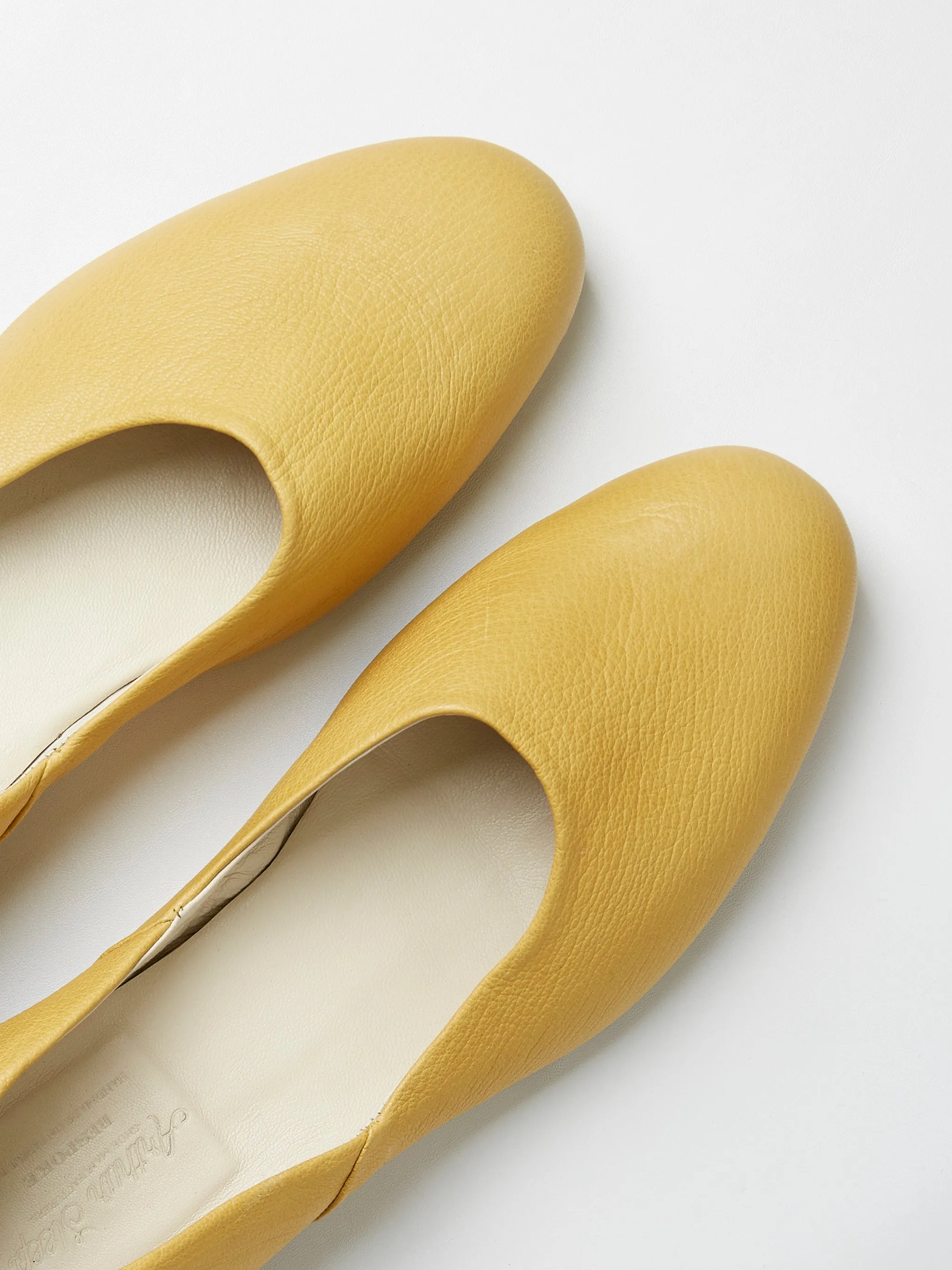 The Castro Loafer in Yellow Deer Leather