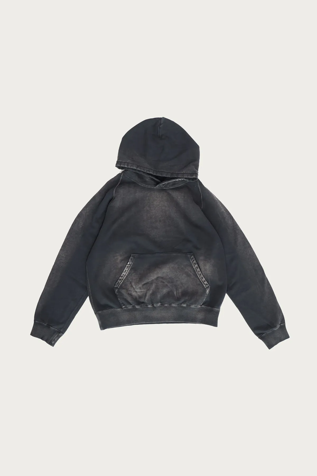 Time After Dye Hoodie - Black Crow