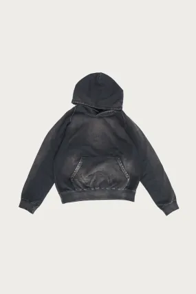 Time After Dye Hoodie - Black Crow