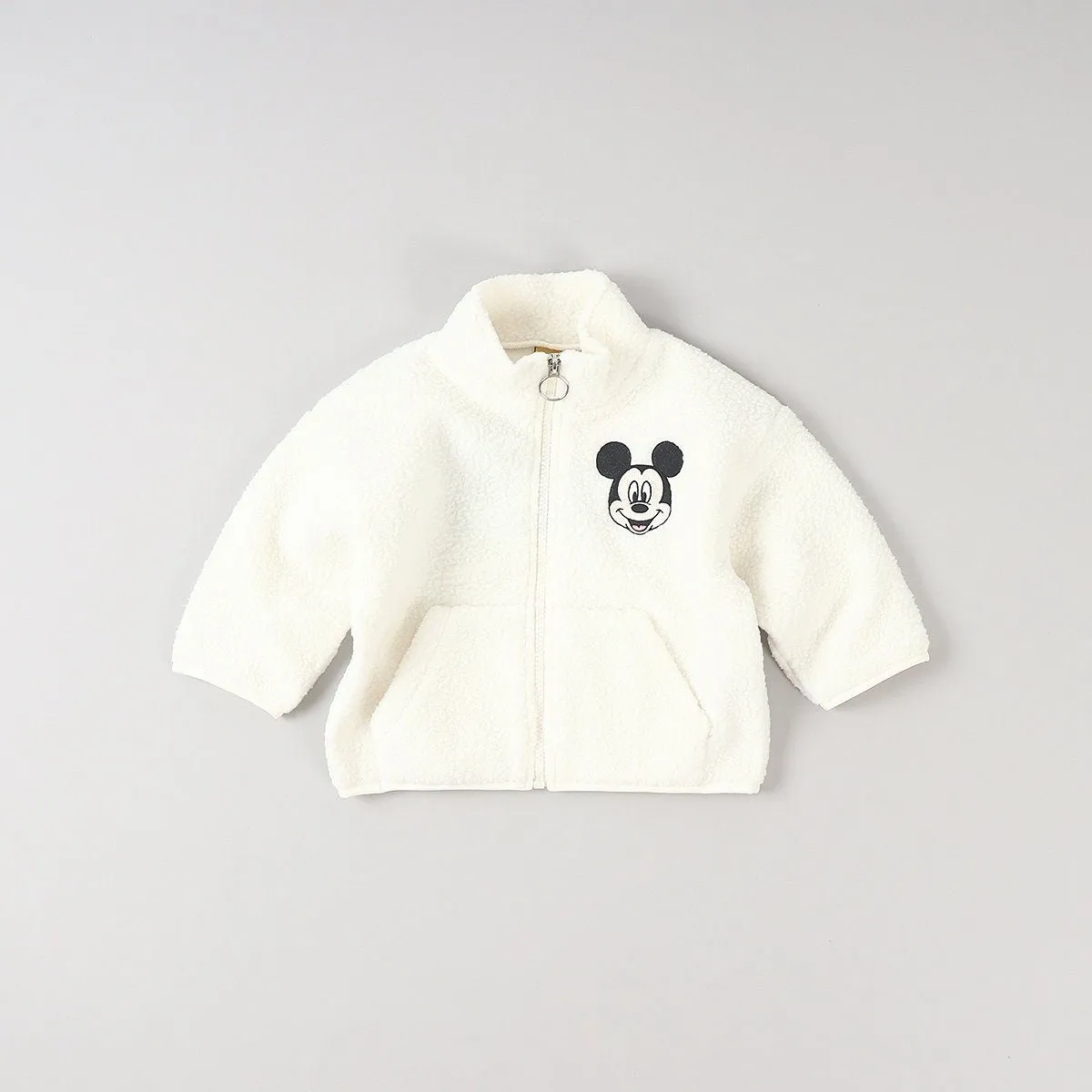 Toddler Disney Mickey Embroidery Fleece Zip-up Jacket (2-8y) - 6 Colors