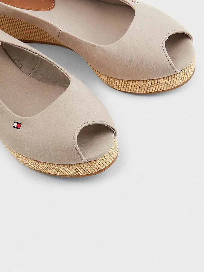 Tommy Hilfiger Elba Slingback Wedge Stone