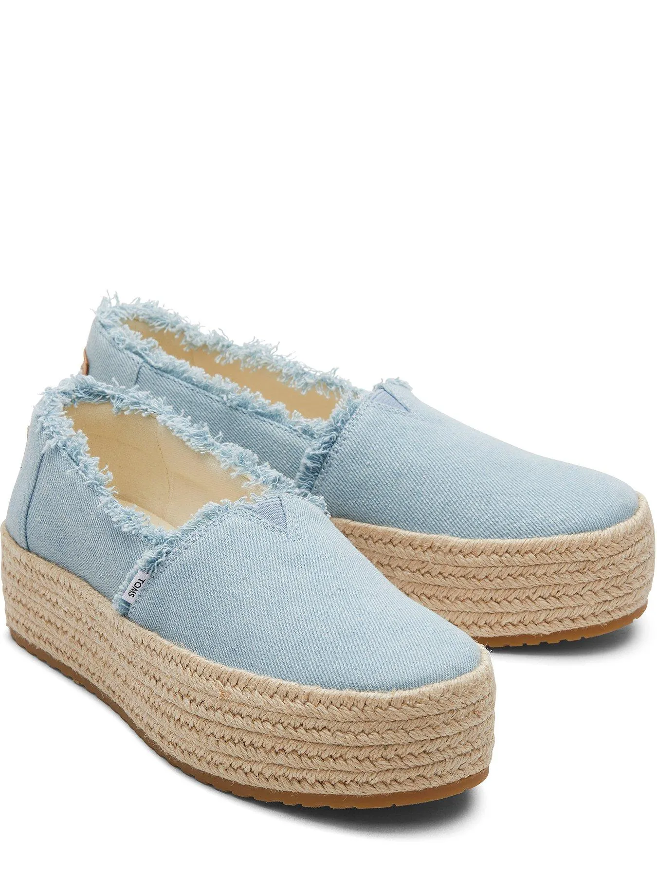 TOMS Valencia Pastel Blue Espadrille