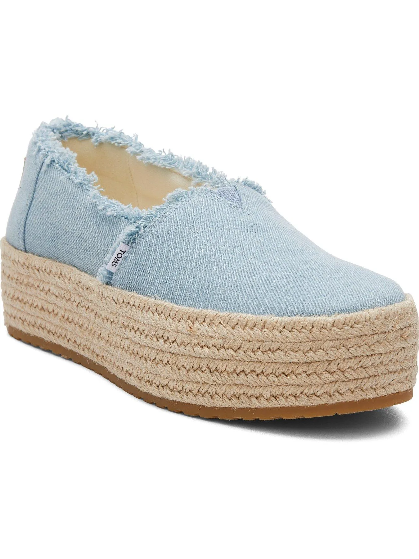 TOMS Valencia Pastel Blue Espadrille