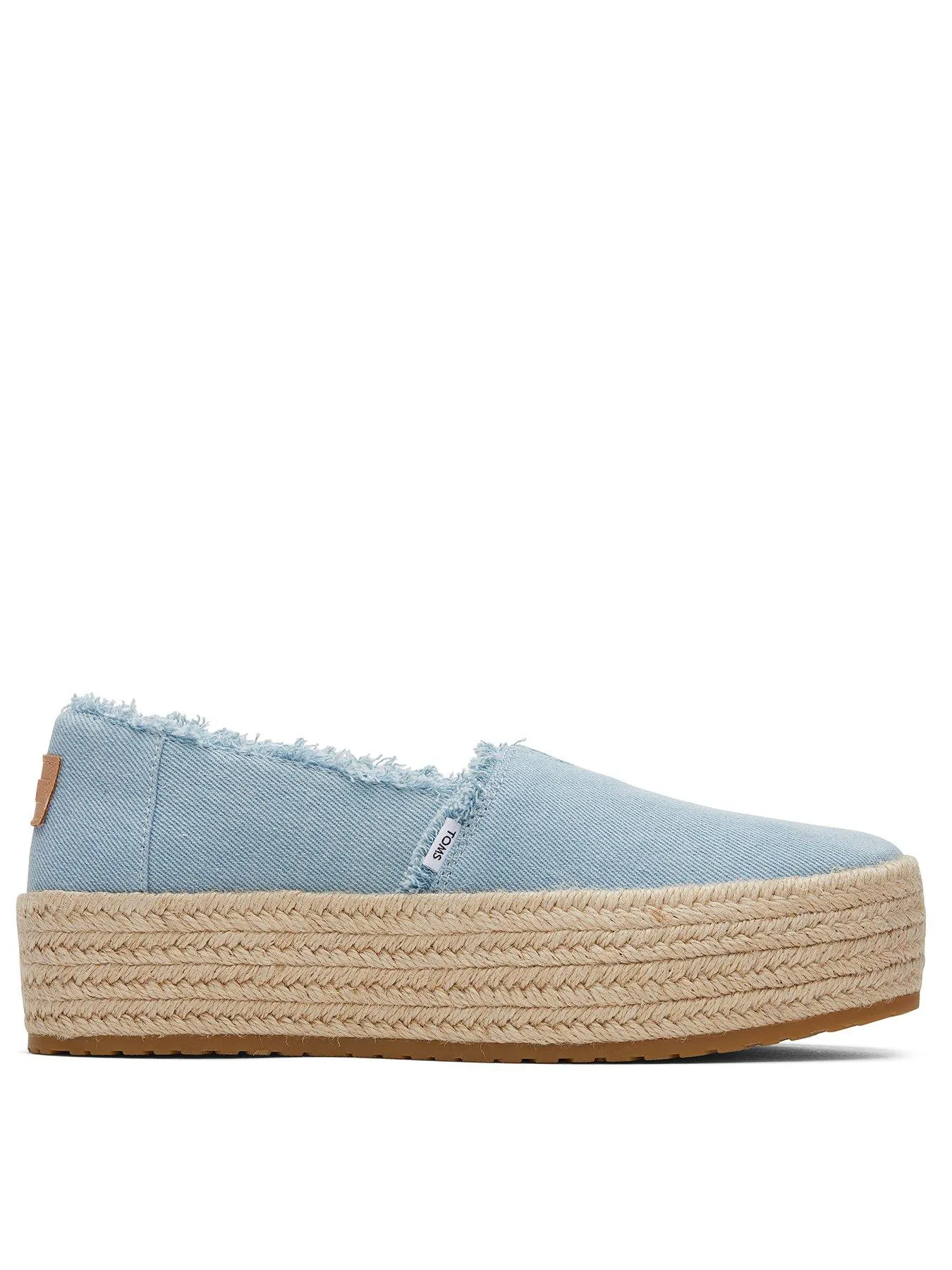 TOMS Valencia Pastel Blue Espadrille