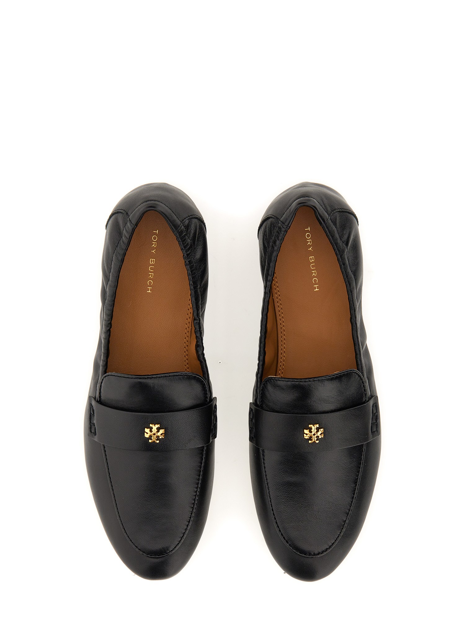 TORY BURCH    LEATHER BALLERINA LOAFER