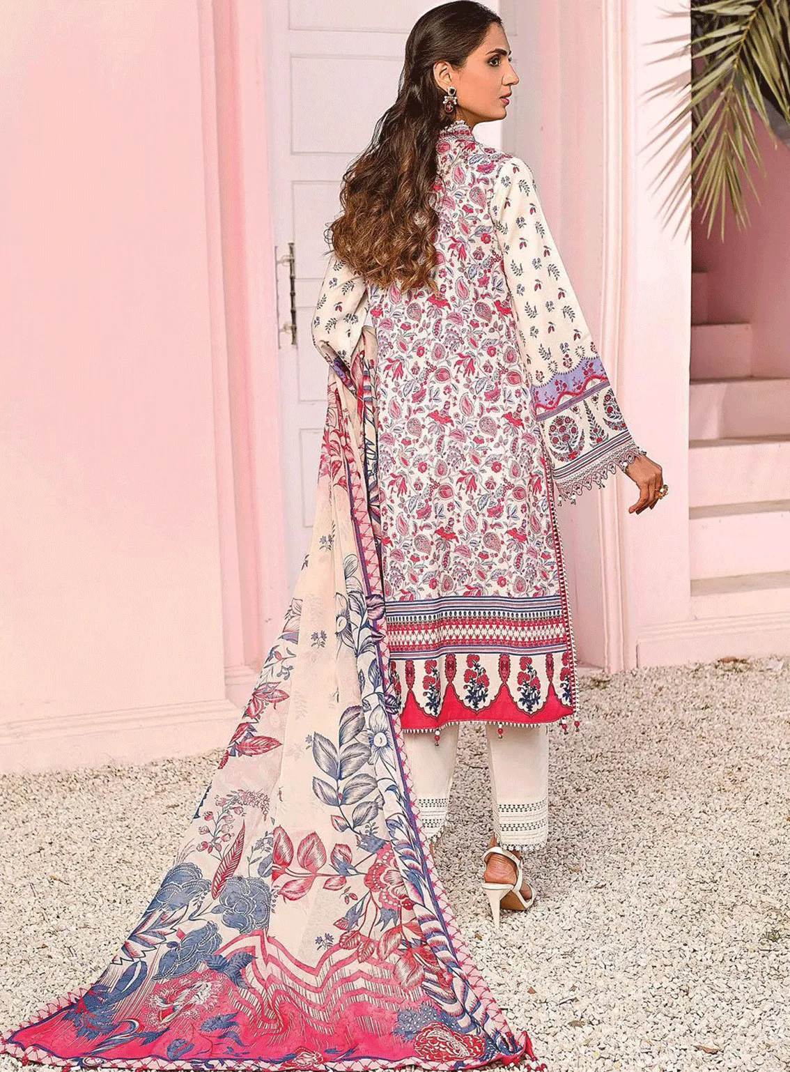 Viva Prints by Anaya Embroidered Lawn Unstitched 3 Piece Suit - AKC23VPL 12 MARIANNA