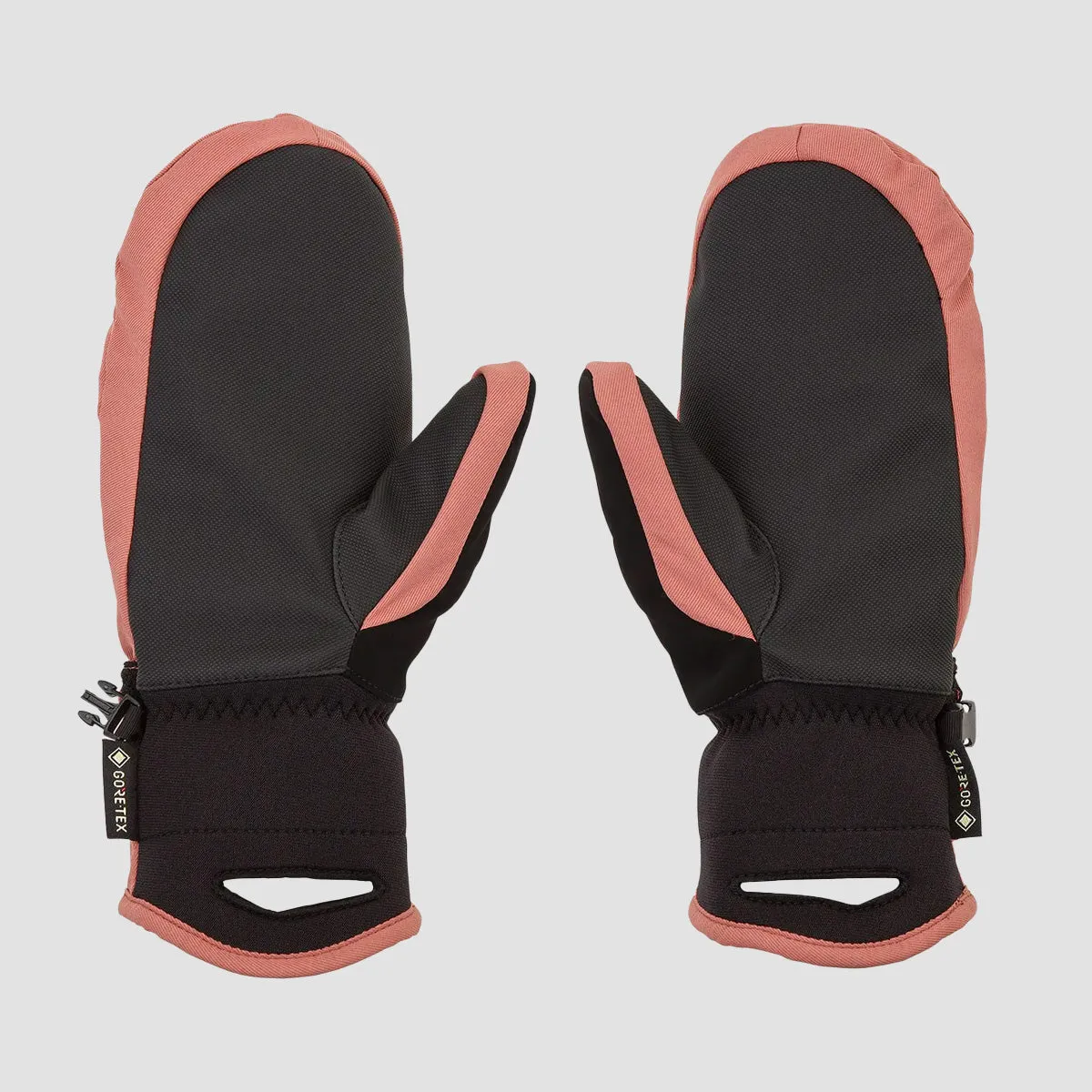 Volcom Peep Gore-Tex Snow Mitts Earth Pink - Womens