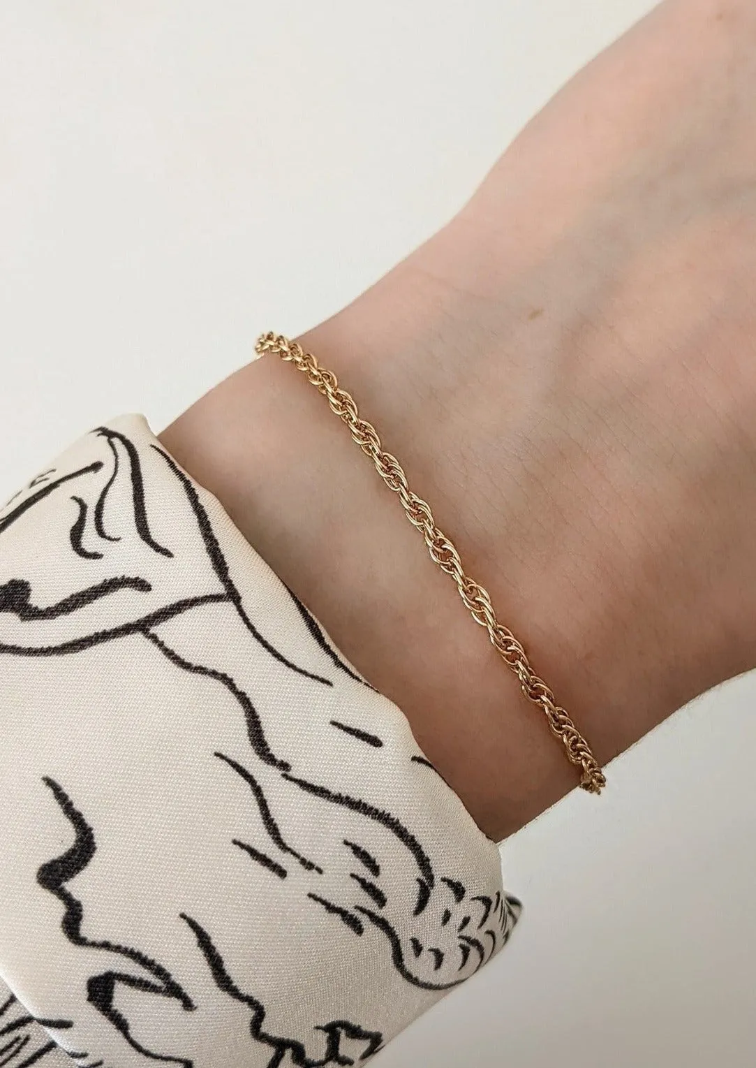 Whitney Chain Bracelet by Layer the Love