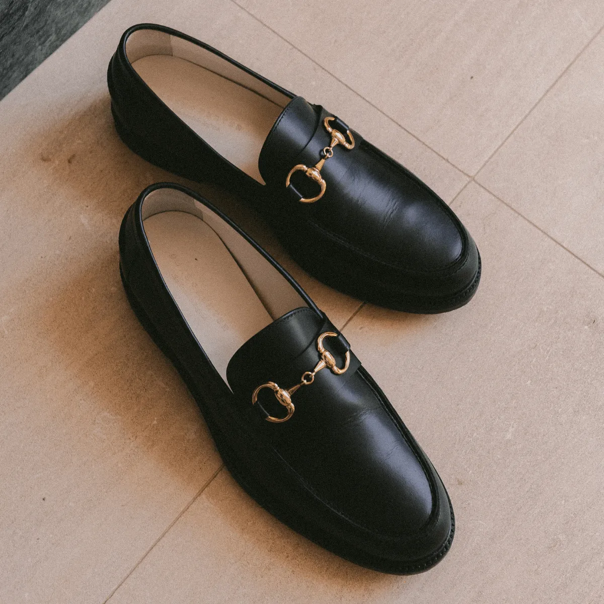 Wilde Black Bit Loafer - Men's