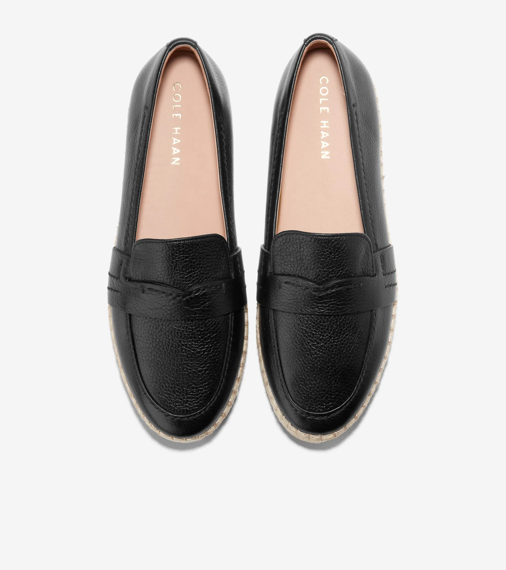 WOMEN'S COLE HAAN CLOUDFEEL MONTAUK ESPADRILLE LOAFER | BLACK