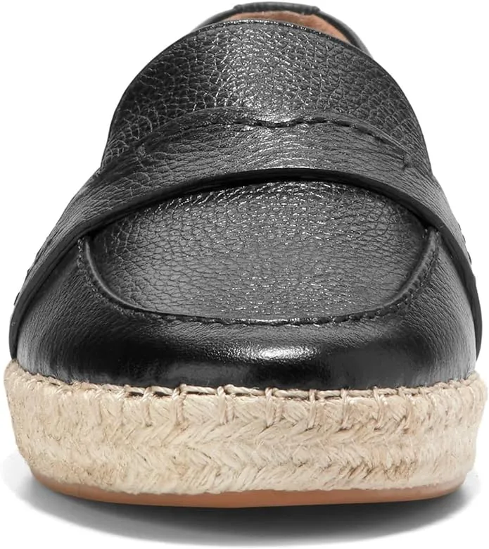 WOMEN'S COLE HAAN CLOUDFEEL MONTAUK ESPADRILLE LOAFER | BLACK