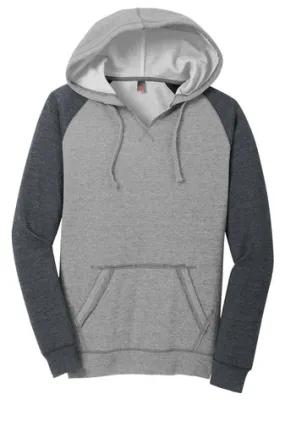 WOMEN'S FLEECE RAGLAN HOODIE